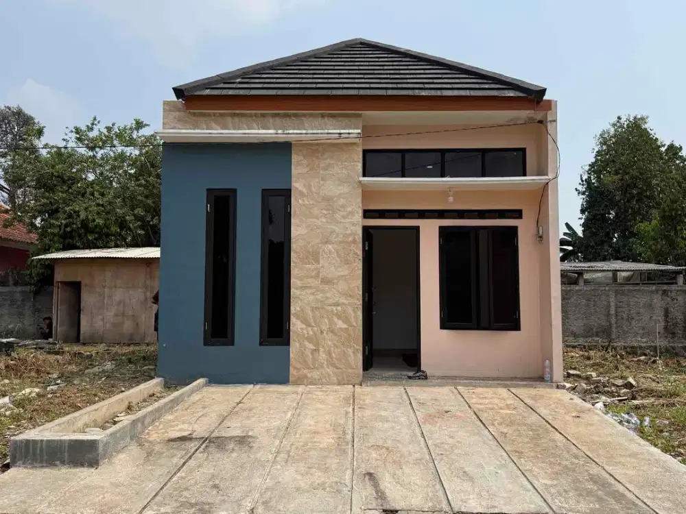 Rumah Siap Huni Tanah Luas di Parung Bogor dekat KRL Bojong Gede