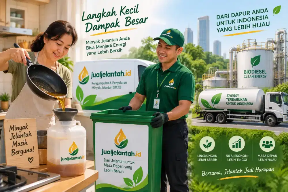 DICARI : KURIR ANTAR JEMPUT MINYAK JELANTAH