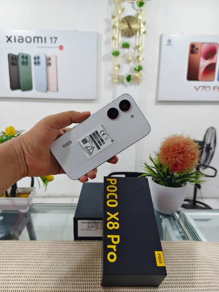 Poco X8 Pro 5G Ram 8+8Gb/ 512Gb Fullset Mulus Original 100% Bergaransi