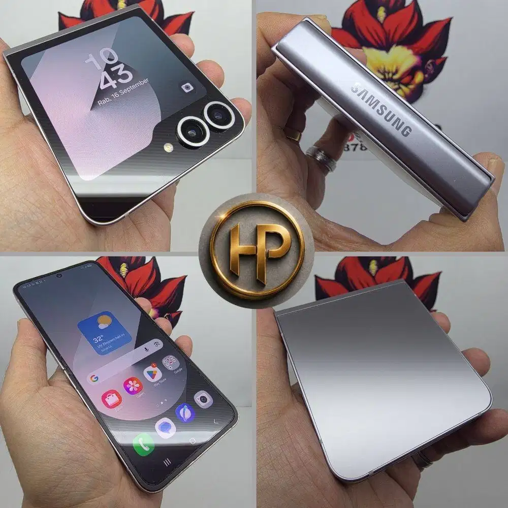 COD : Samsung Z Flip 6 Silver 12/256 SEIN NoMinus