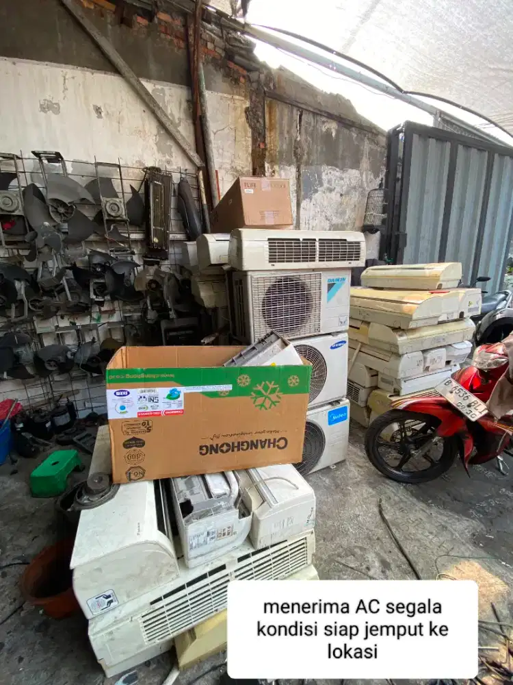 Tampung AC bekas