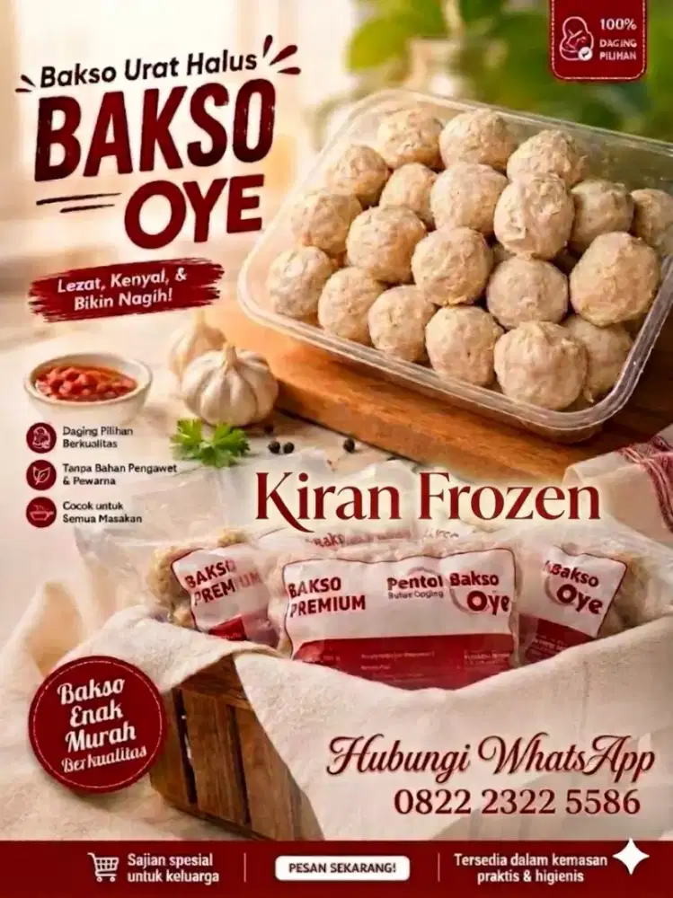 Bakso Oye enak murah berkualitas