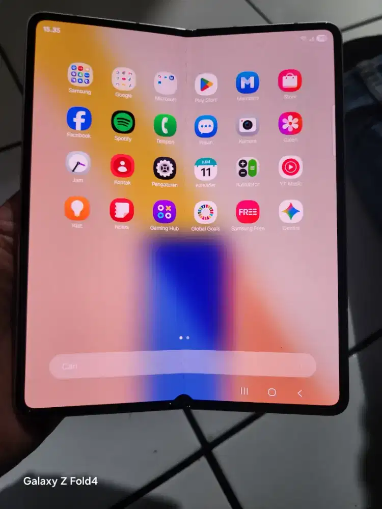 Jual cepat samsung z fold 3 ram 12/512 murmer aja