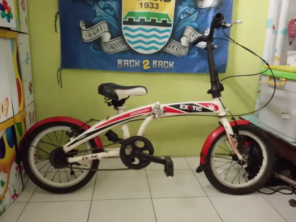 Sepeda lipat 16 inch