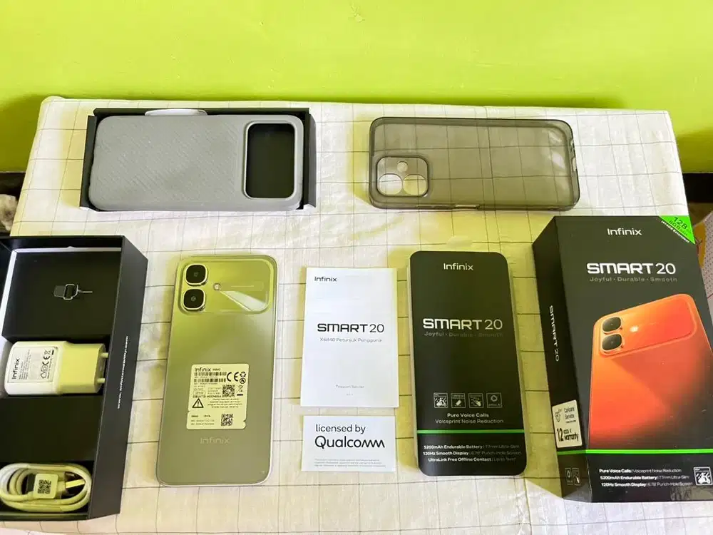 INFINIX SMART 20 4/128 99% MULUS SEPERTI BARU PEMAKAIAN SINGKAT