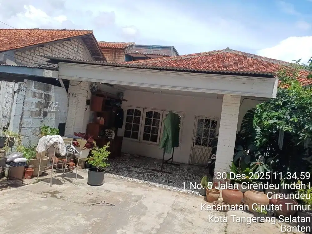 sewa rumah ready renov di Cirendeu