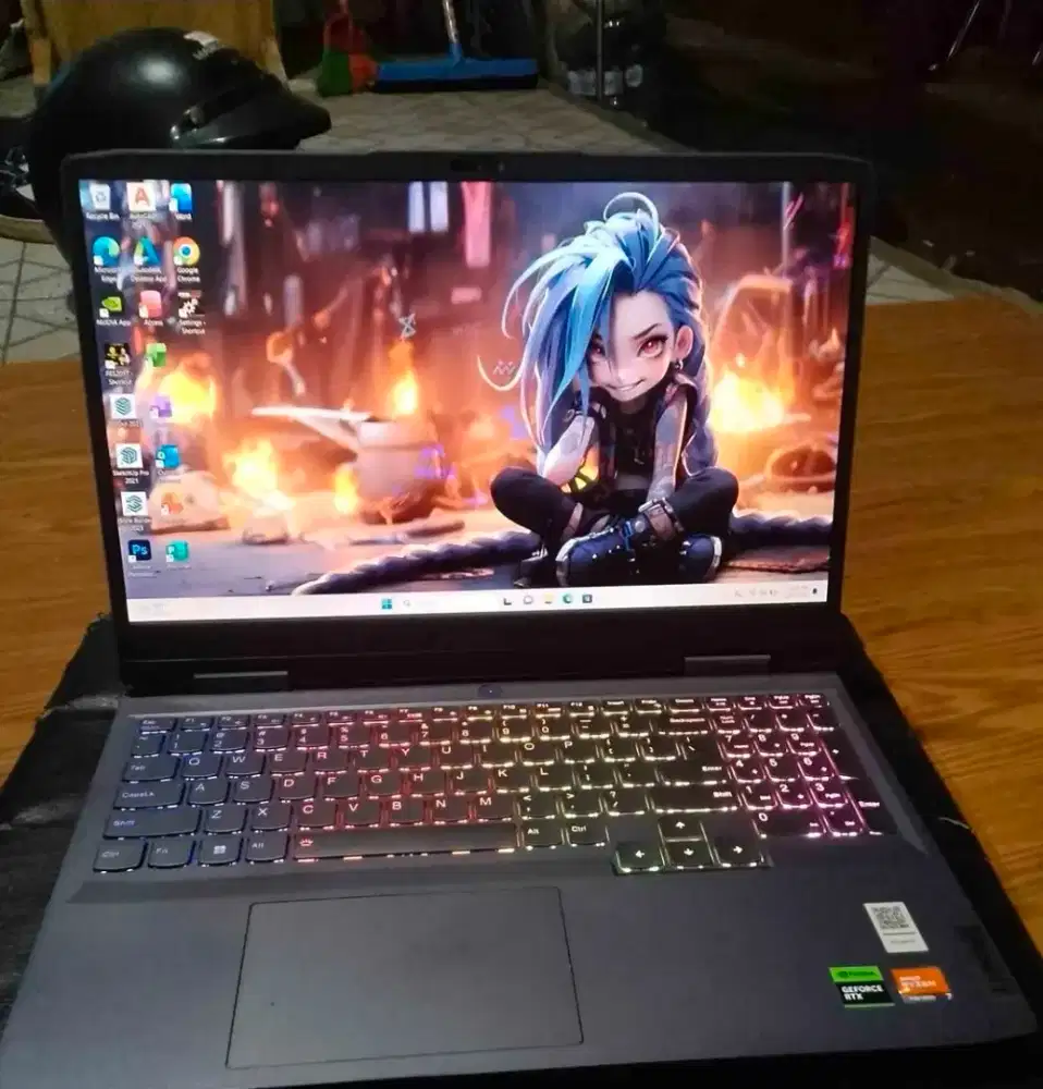 LENOVO LOQ 15 LIKE NEW [RAM 8GB SSD 512GB RTX 3050 VRAM 6GB]