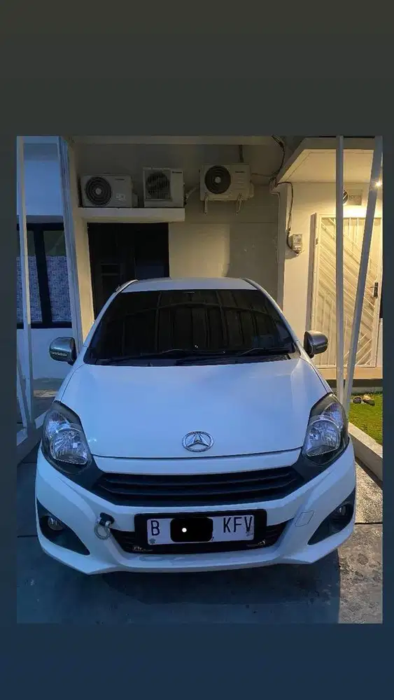 Mobil Ayla X. sporty MT 2017 putih