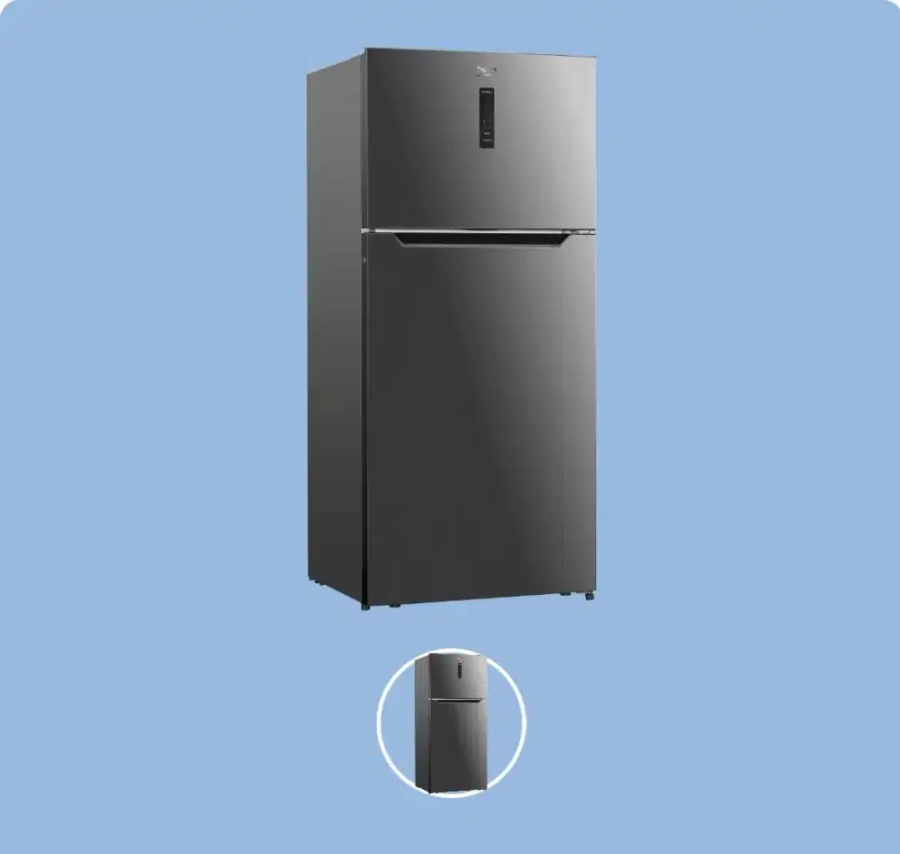KULKAS 2 PINTU BEKO RDNOR600E50VBS