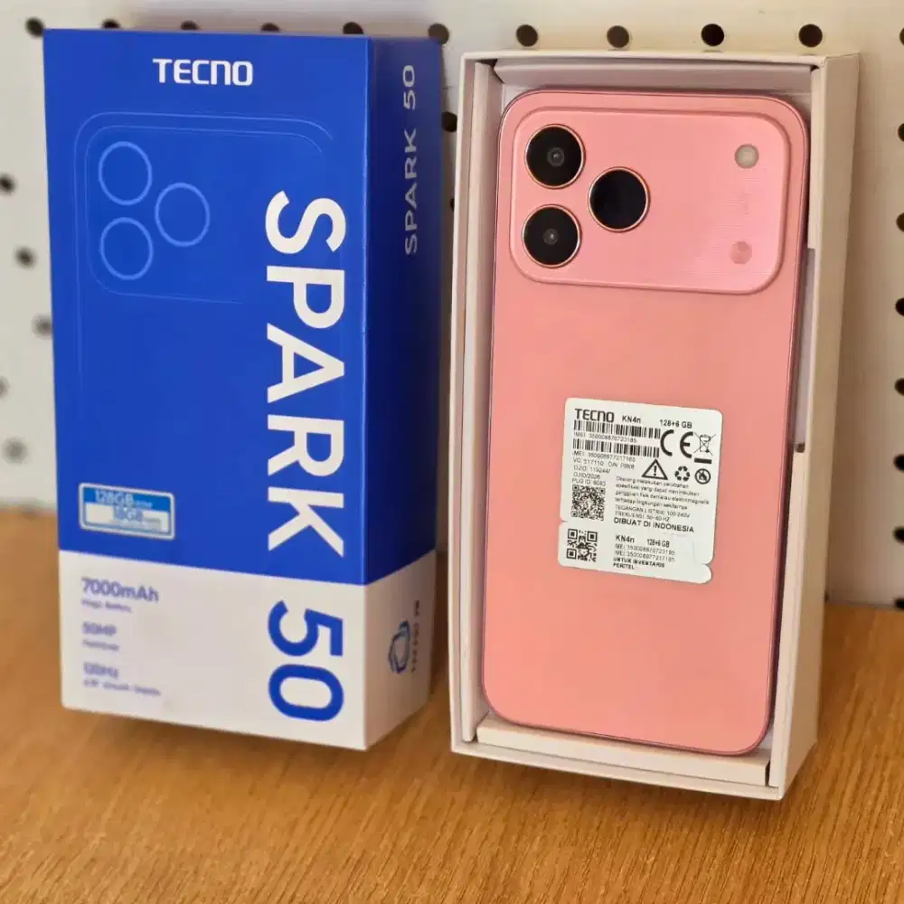 Tecno Spark 50 Desain keren, Spek Gahar