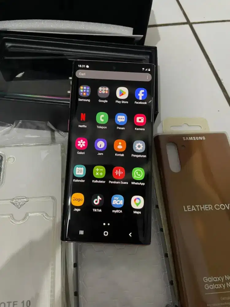 Samsung Note 10 Ram 8/256 Banyak Bonusnya