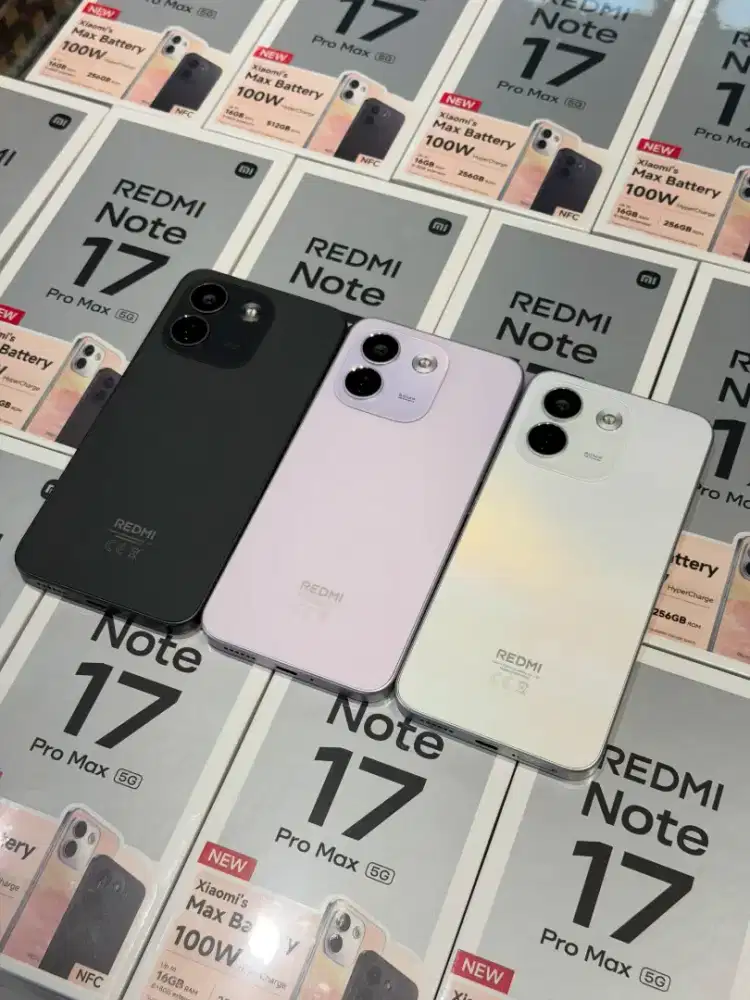 Redmi Note 17 ProI 17 pro Max CASHBACK 400K & FREE XIAOMI SMART BAND 9