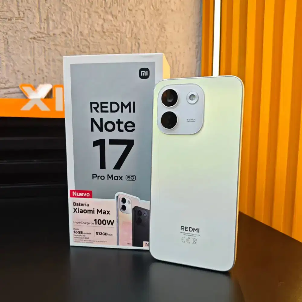 Pre Order REDMI NOTE 17 PM & 17 PRO CASHBACK 400K