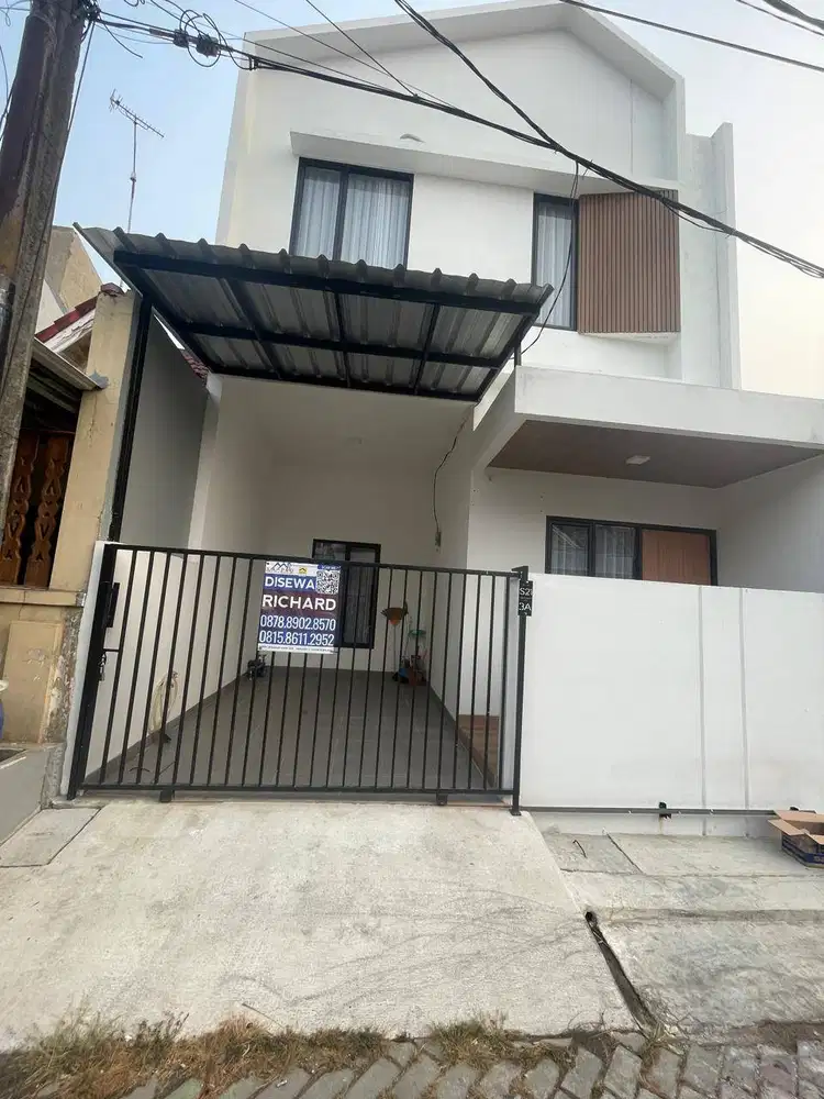 Rumah 2 lantai Full Furnish Baru 2 lantai