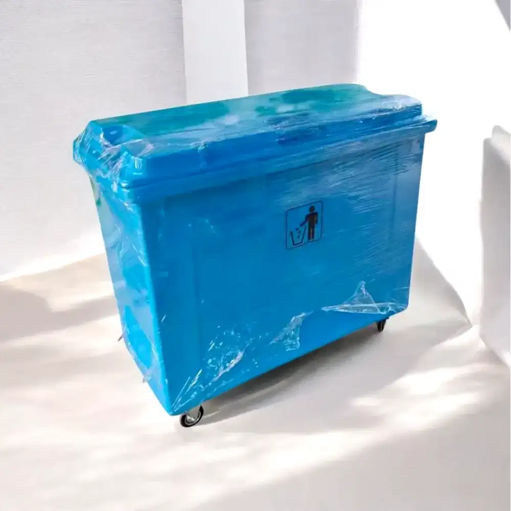Tong sampah Fiberglass Ukuran 660 liter Murah langsung dari Pabrik