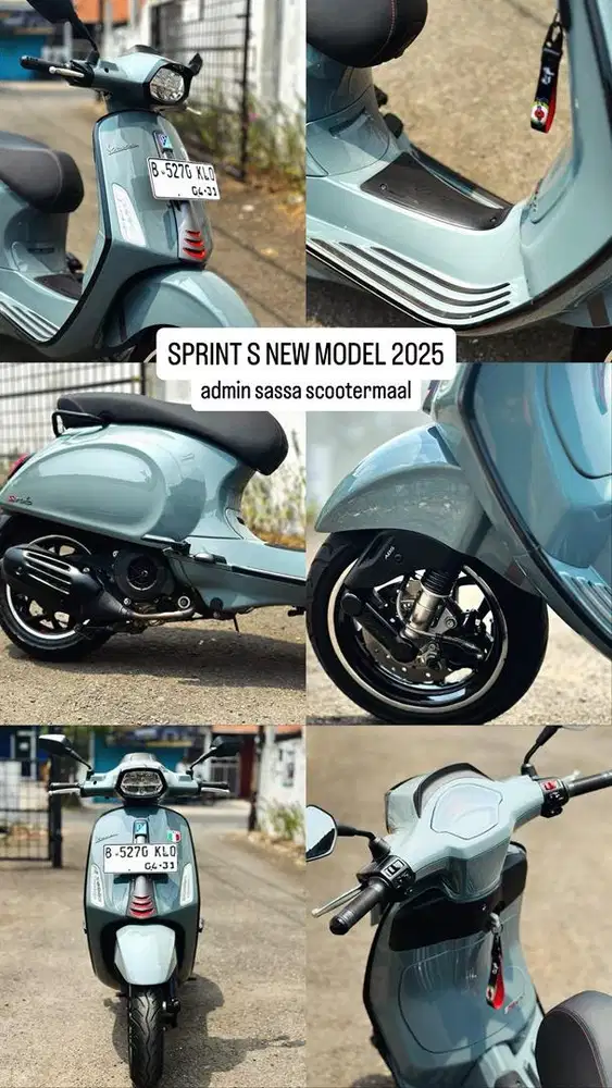 VESPA SPRINT S NEW MODEL 2025