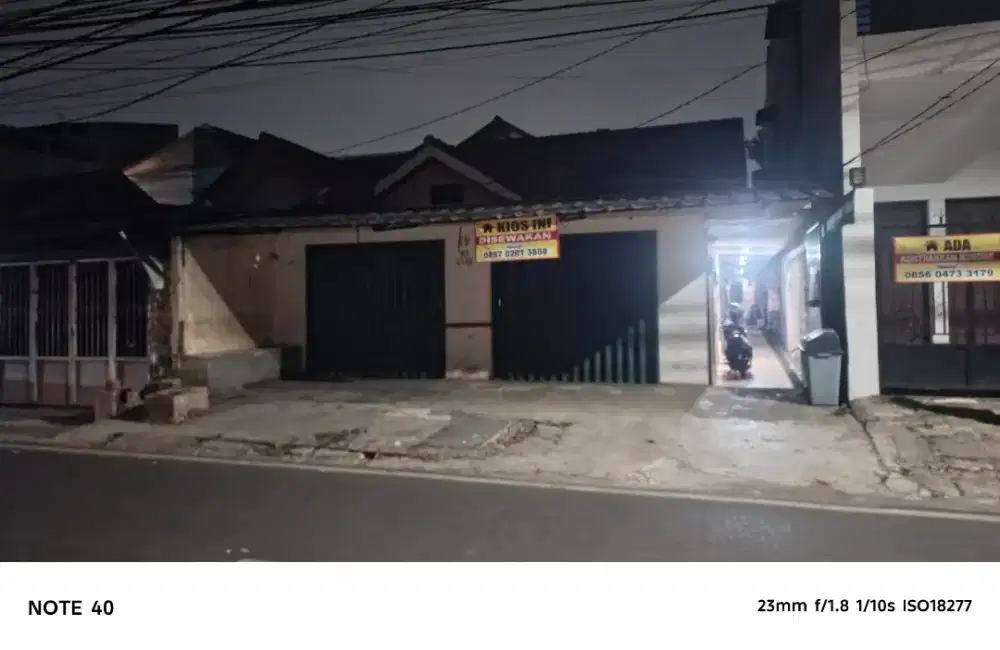 Kios disewakan dekat smk 3 cikini