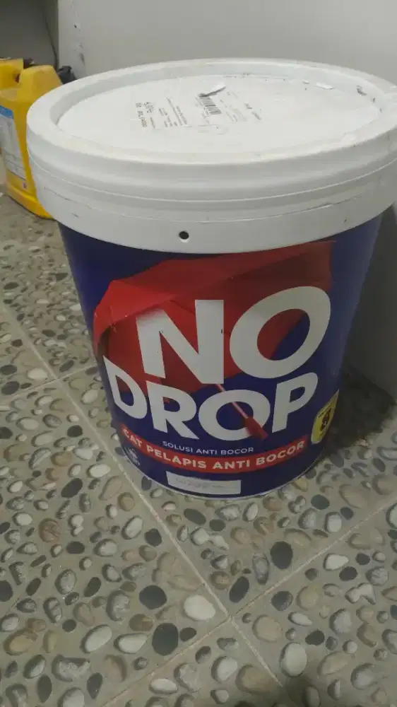cat no drop 20kg warna abu abu