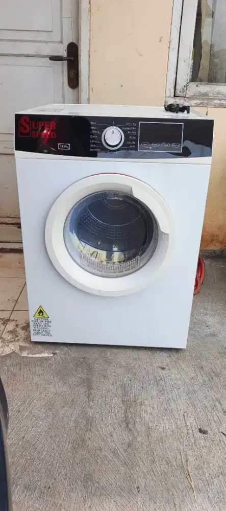 Dryer super speed 10,5 kg konversi gas