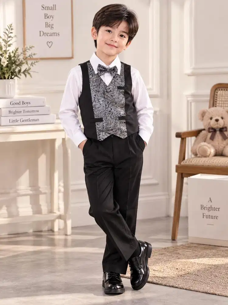 Deffect sale Setelan tuxedo anak laki laki vest dasi kupu kupu
