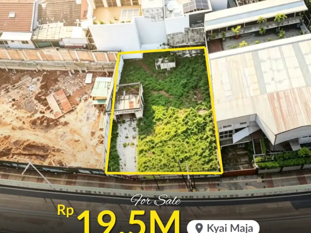 DIJUAL | KAVLING STRATEGIS DI JL. KYAI MAJA, KEBAYORAN BARU