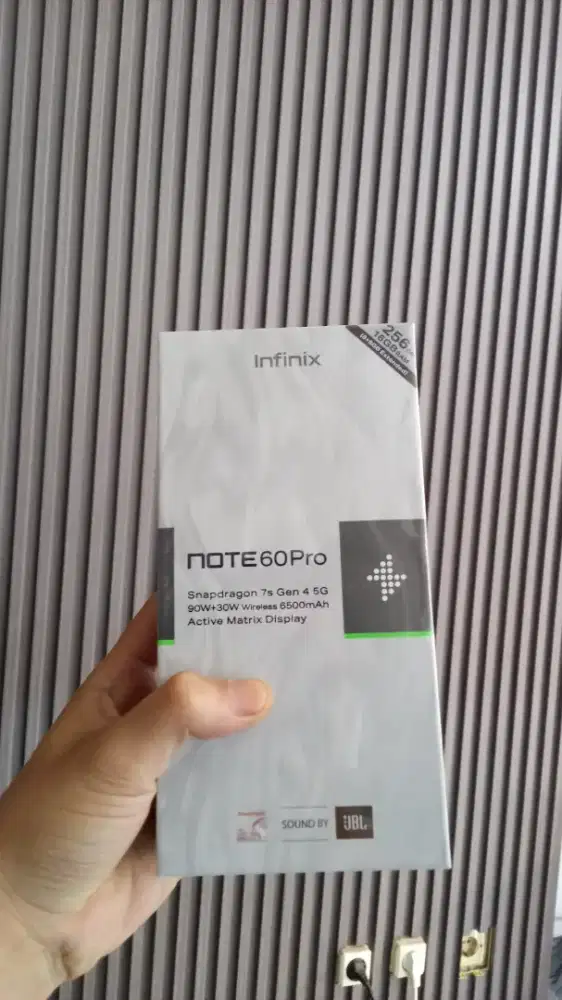 Infinix note 60 pro segel box original