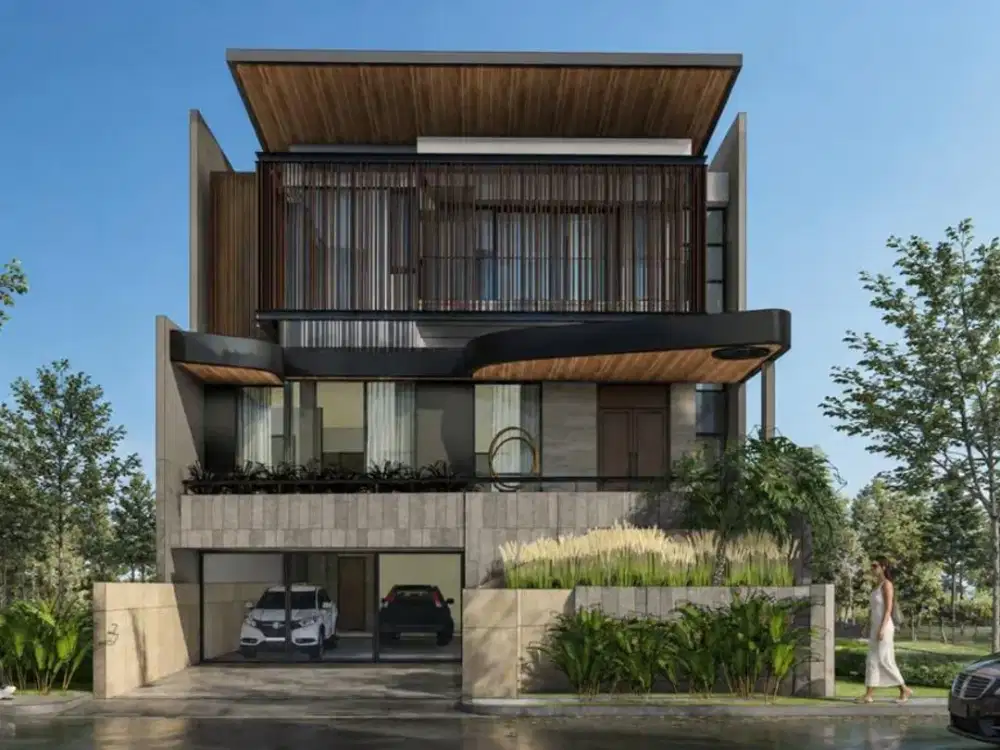 Jual rumah Graha Famili Alstonia Golf  Modern Luxury