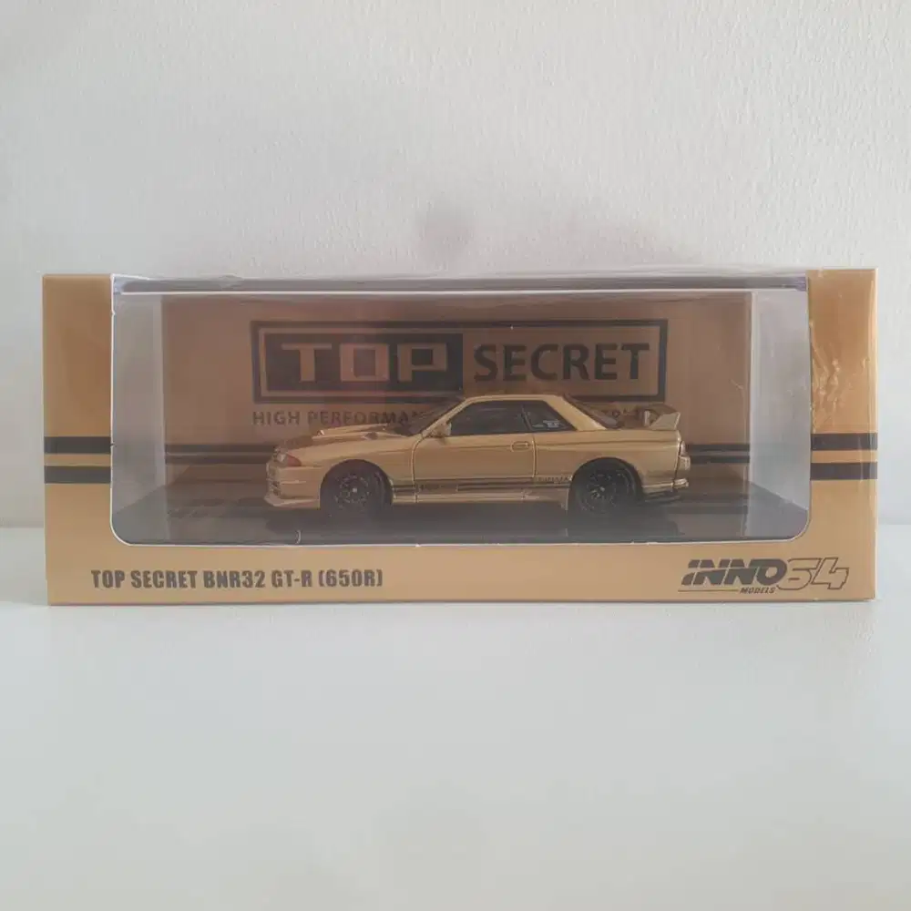Inno64 Top Secret BNR32 GT-R 1/64 (650R, 650-R, GTR, R32, R-32 BNR-32)