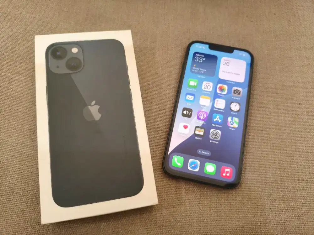 Iphone 13 Resmi Indo Digimap ibox Midnight Black Mulus Lengkap