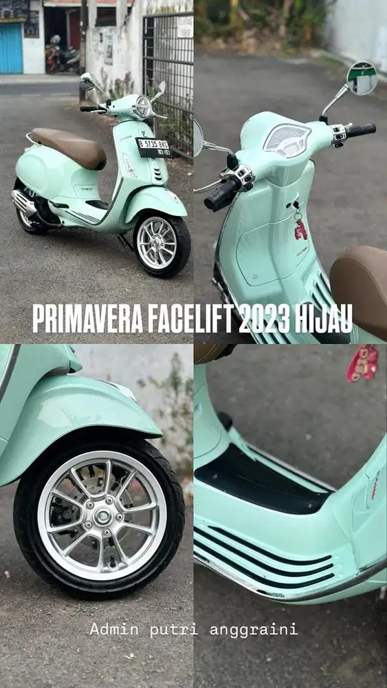PIAGGIO VESPA PRIMAVERA 2023 GREEN RELAX
