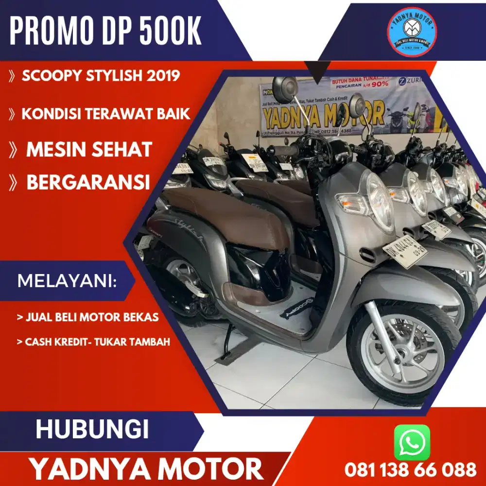 SCOOPY STYLISH 2019/YADNYA MOTOR