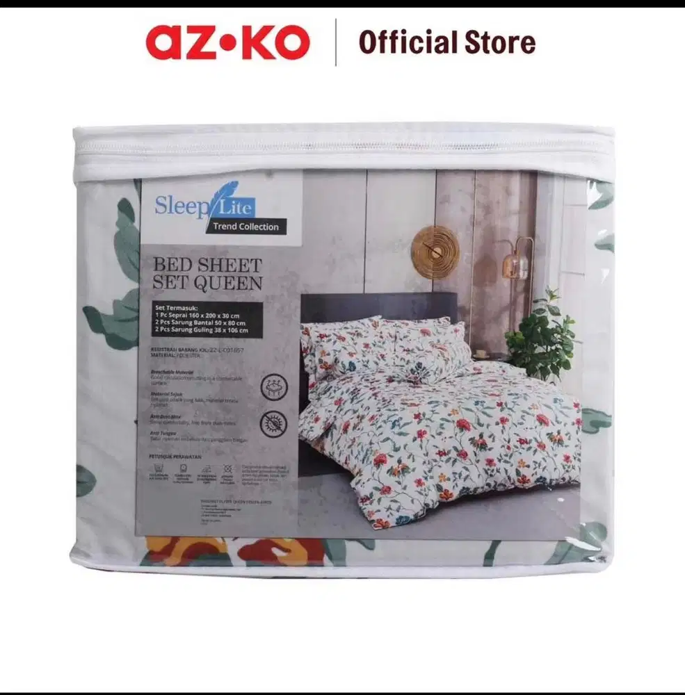 SPREI BUNGA UK 160x200
