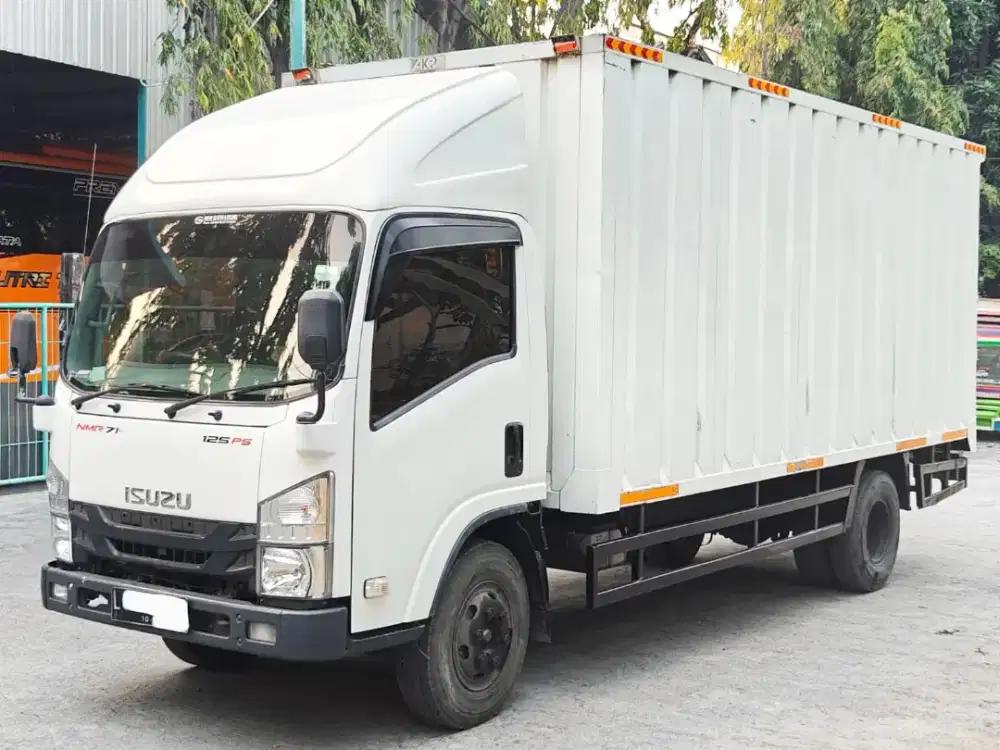 Isuzu ELF GIGA 2021 NMR71 Long 6RD 125PS Diesel Box Besi Jumbo