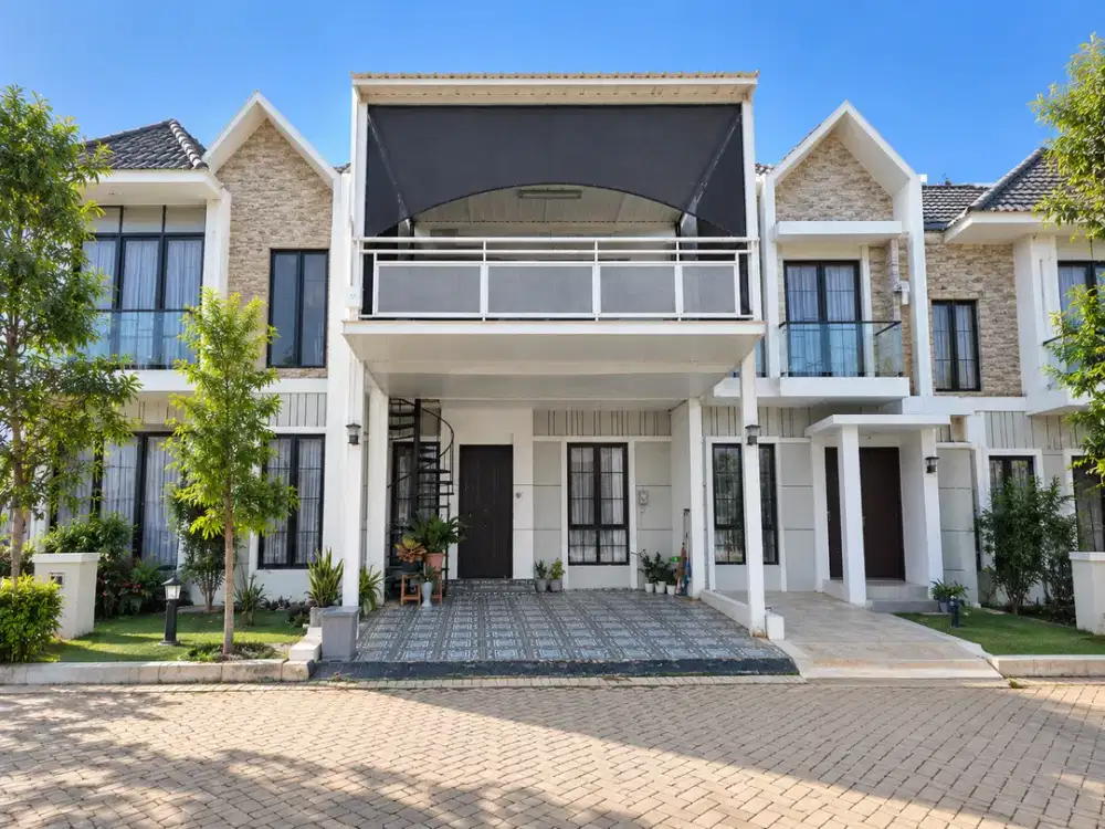 Rumah Cantik view Danau dalam cluster view Danaunya indah banget Cimanggis Depok dekat LRT