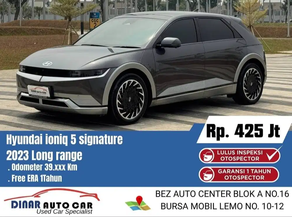 (39Rb) Ioniq 5 Signature Long Range 2023 Abu Warenty On*Dinar auto*