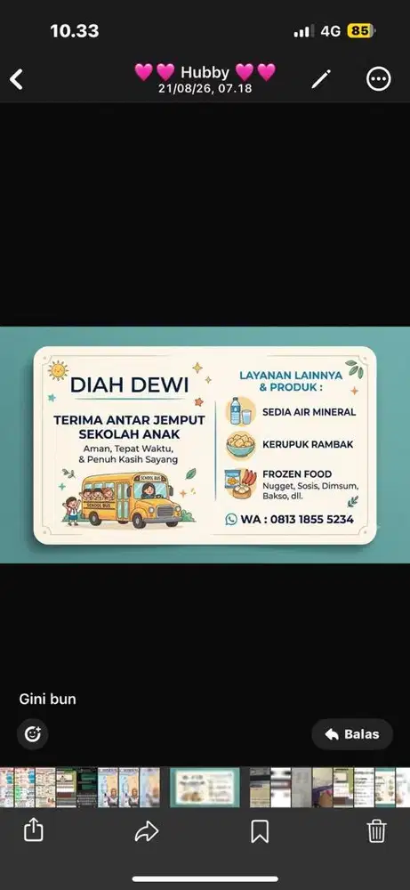 Terima Antar Jemput Anak