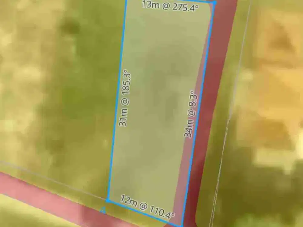 Tanah View Laut 400m² Dekat Dreamland dan Melasti
