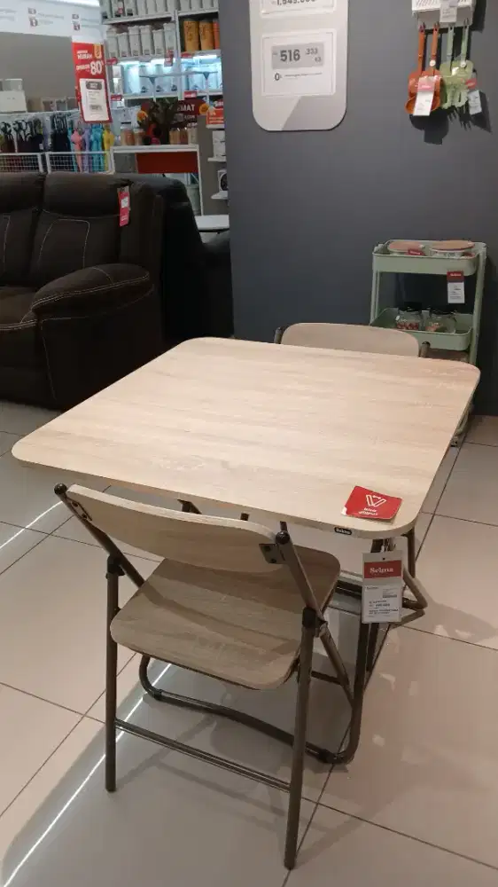 Verena folding table ajukan limitmu pakai home kredit bunga 0%
