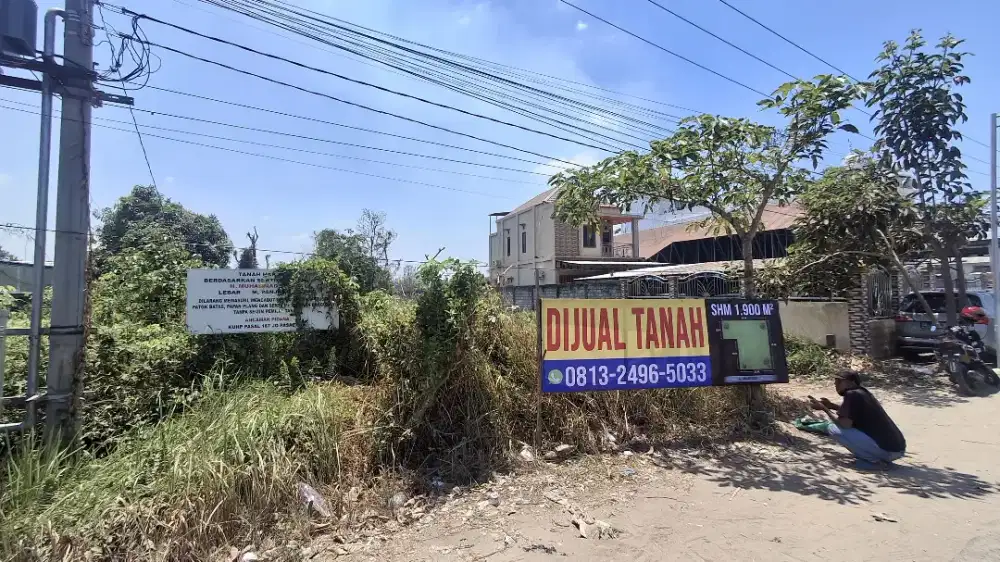 TANAH SIAP BANGUN DI BANDARA SYAMSUDIN NOOR BANJARBARU