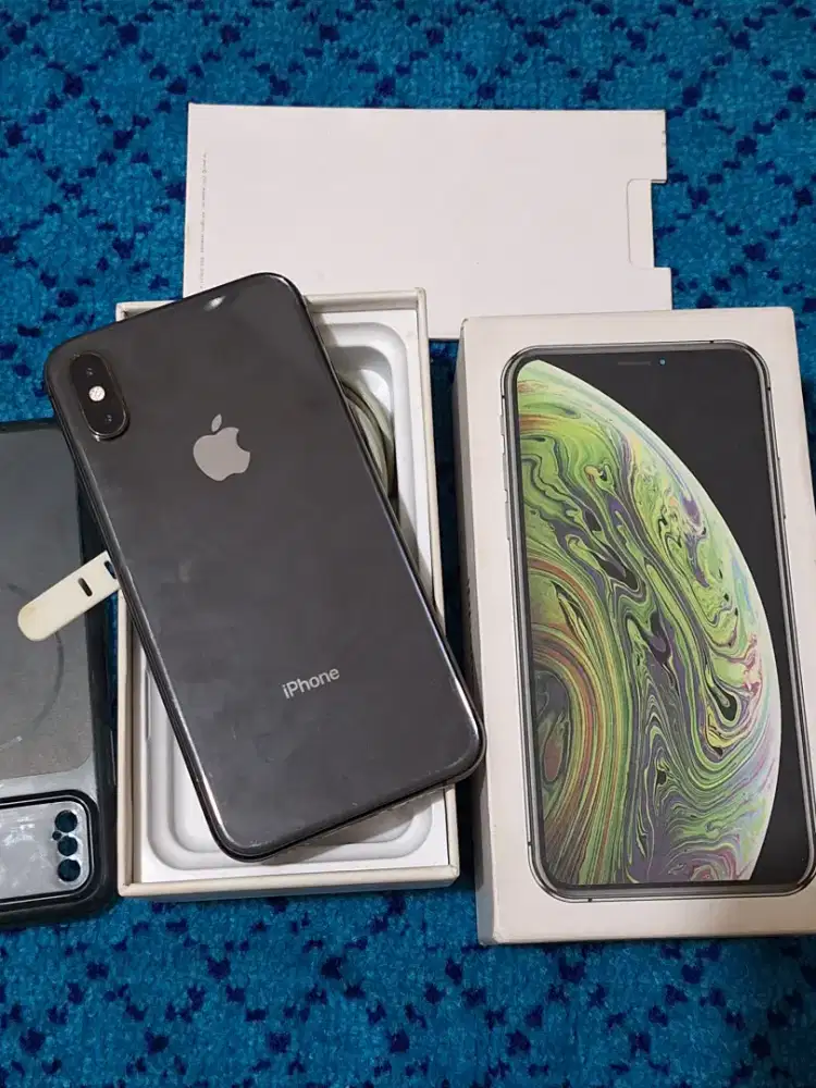 iPhone xs 256gb fullset mulus