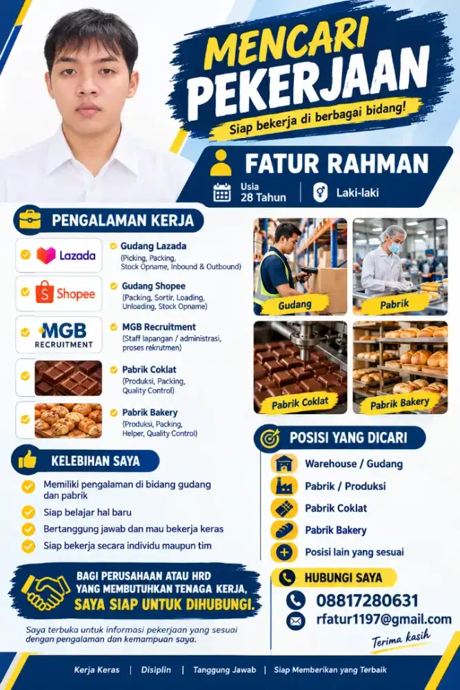 MENCARI PEKERJAAN