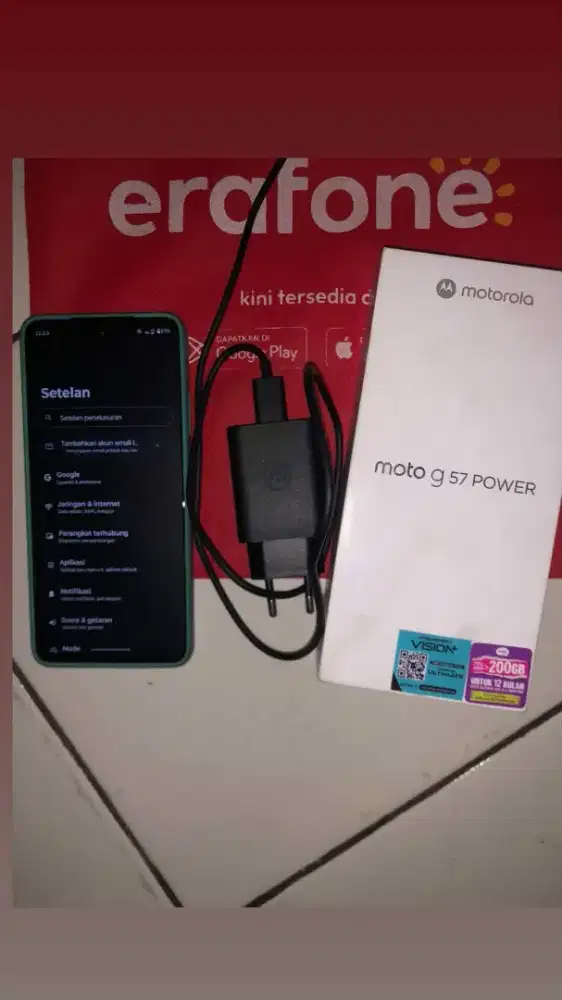 Hp MOTO G57 POWER