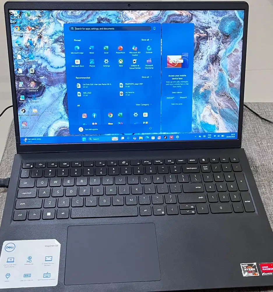 LAPTOP DEL INSPIRON 15 3535