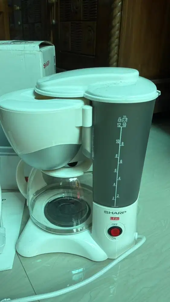 Sharp Coffee Maker Libre HM-80L(W) 1.5L 800W + Box