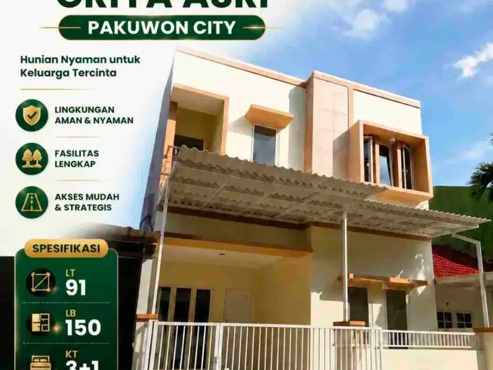 Rumah Griya Asri Pakuwon City