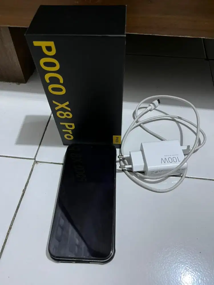 Dijual HP Poco x8 black 12/512 GB