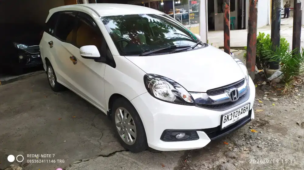 Honda Mobilio E MT 2015 (Km.70rb) Istimewa Original