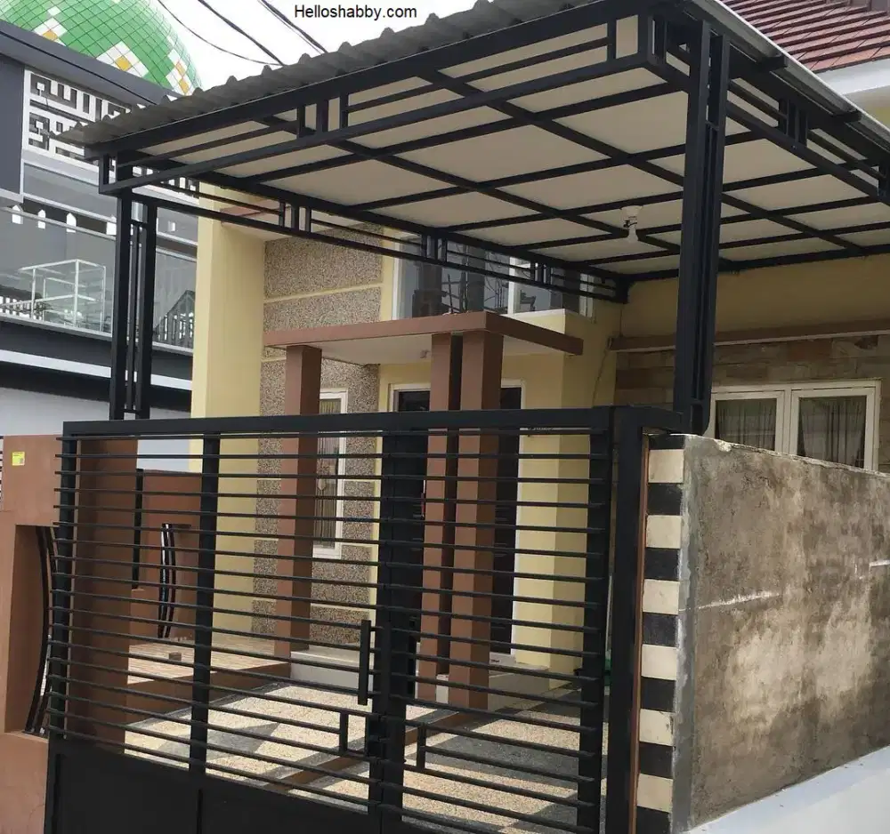 Jasa pembuatan bangunan fabrikasi sekaligus minimalis pagar kanopi dll