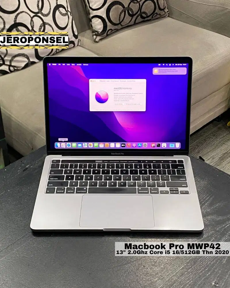MACBOOK PRO 2020 16/512GB SPACE EX IBOX GRAY ORIGINAL GARANSI