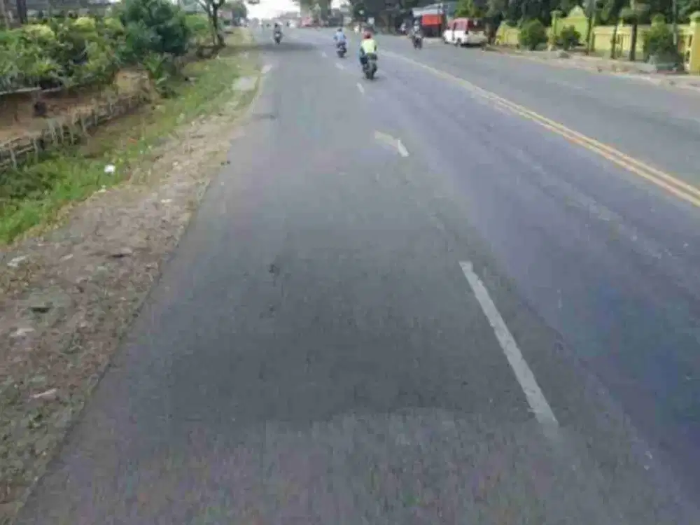 tanah sawah komersial luas satu blok